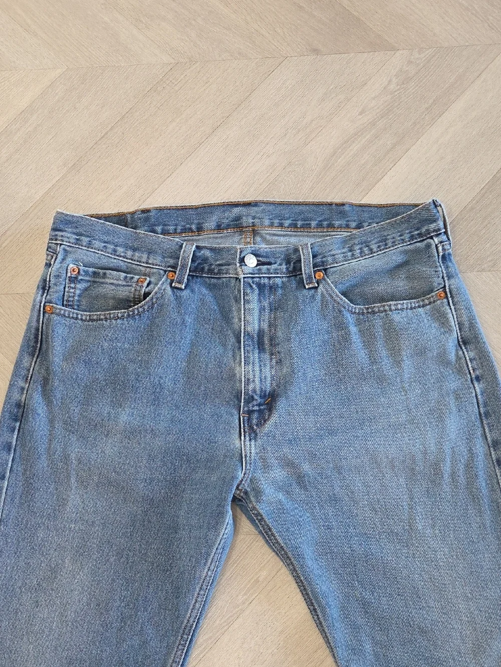 Levis 505 Mens Denim Jeans Size 38x33